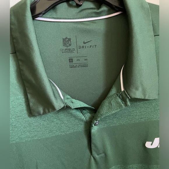 Nike Men's Dri Fit New York Jets Early Season Golf Polo Shirt 3XL - Picture 2 of 8
